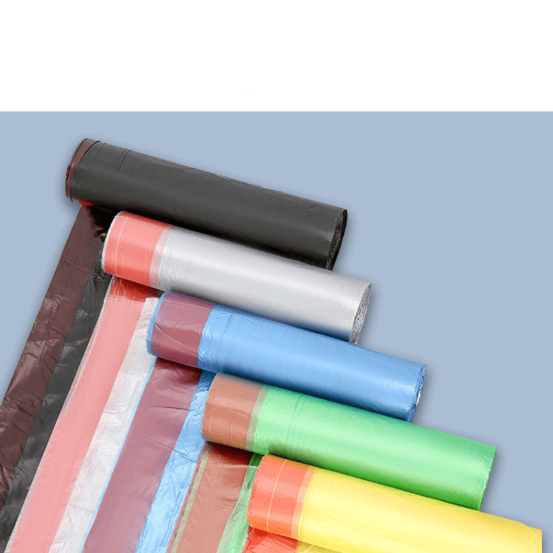 Extra Thick Drawstring Trash Bags - Colorful, Self-Sealing, Disposable Kitchen & Home Cleaning Bags, Multi-Purpose Plastic Waste Bags For Bedroom, Bathroom, Living Room, Halloween gift, Christmas gift