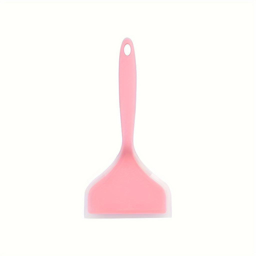 1pc, Pancakes Shovel, Turner, Nonstick Fried Shovel, Translucent Silicone Shovel, Omelette Spatula Turner For Eggs Fish Pancake Pizza And Steak, Wide Soft Non-Stick Heat-Resistant Kitchen Fried Shovel, Kitchen Utensils