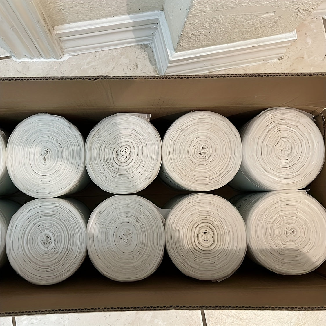 63 Gallon 25/50/100Count Large Trash Bags Industrial Heavy Duty Trash Bags, Extra Large Lawn And Leaf Bags Outdoor Contractor Trash Can Liners For Construction Sites, Workshops, Black