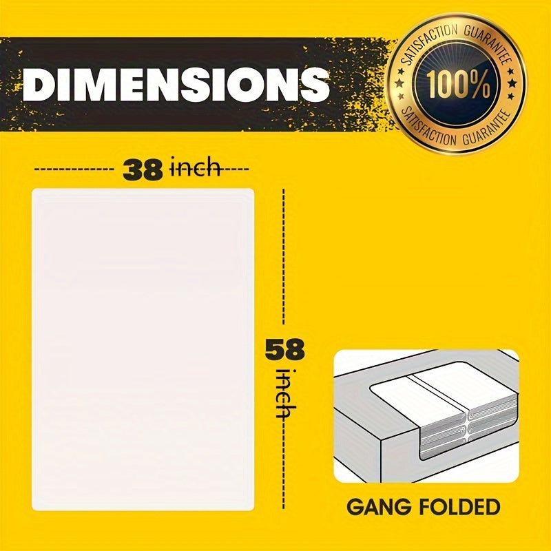 63 Gallon 25/50/100Count Large Trash Bags Industrial Heavy Duty Trash Bags, Extra Large Lawn And Leaf Bags Outdoor Contractor Trash Can Liners For Construction Sites, Workshops, Black