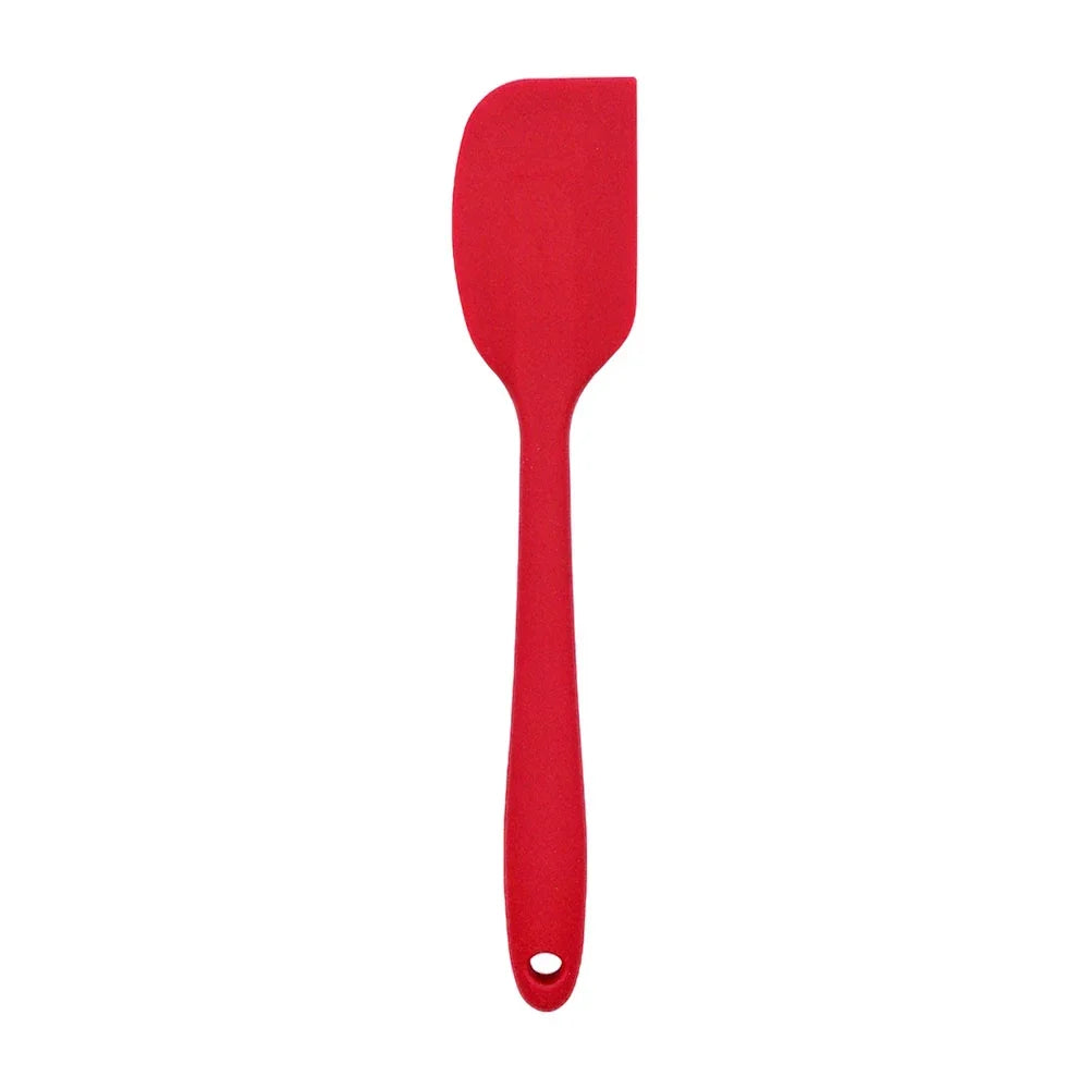 [GDL] Set with 5 silicone kitchen utensils, brush, whisk, 2 miserable shovels and spatula, variety of colors / easy