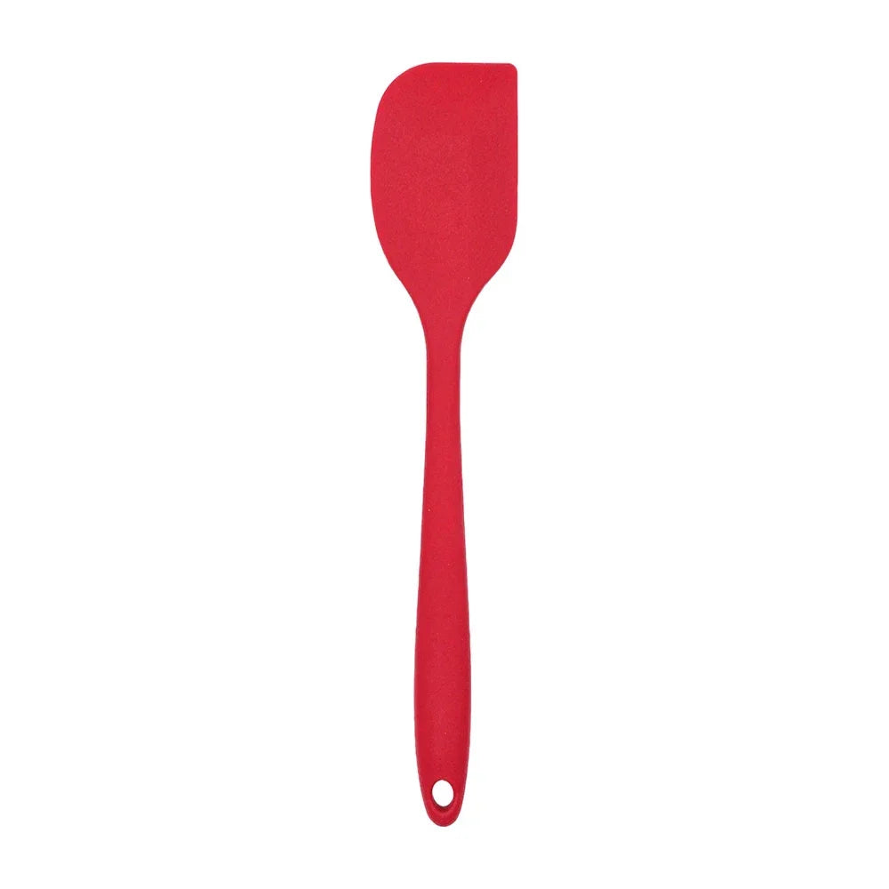 [GDL] Set with 5 silicone kitchen utensils, brush, whisk, 2 miserable shovels and spatula, variety of colors / easy