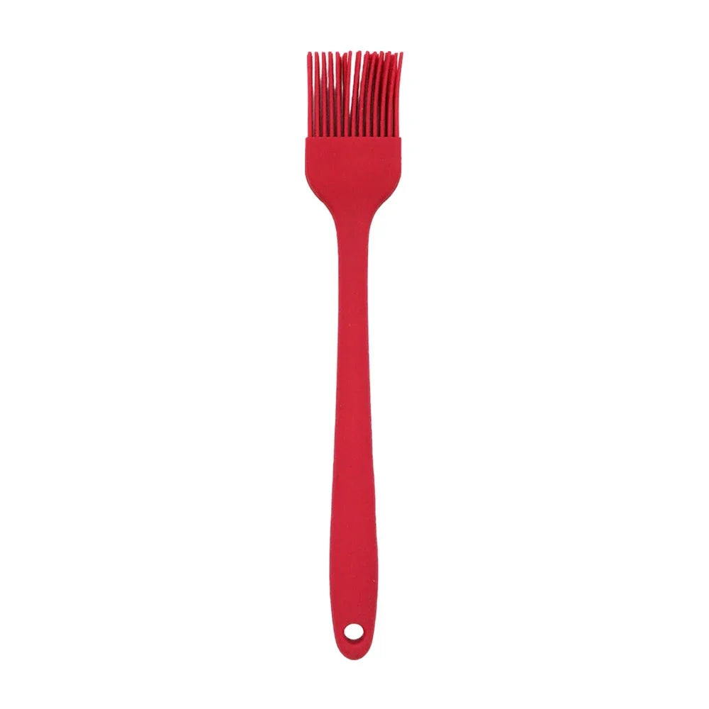 [GDL] Set with 5 silicone kitchen utensils, brush, whisk, 2 miserable shovels and spatula, variety of colors / easy