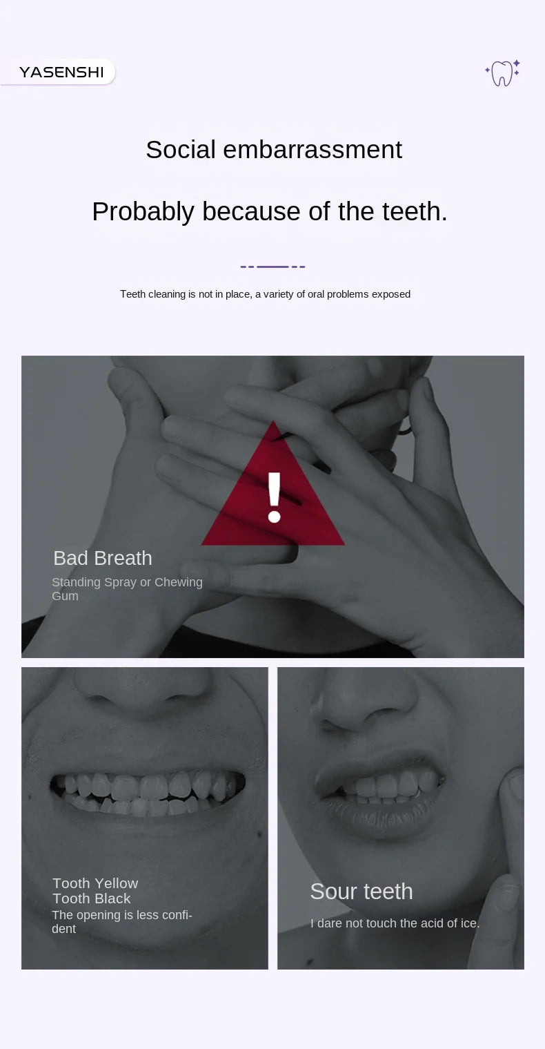 V34 Toothpaste Herbal Whitening Essence Clean Teeth Fresh Breath Remove Stains Teeth Dirt Mint Flavor Home Use 40ml