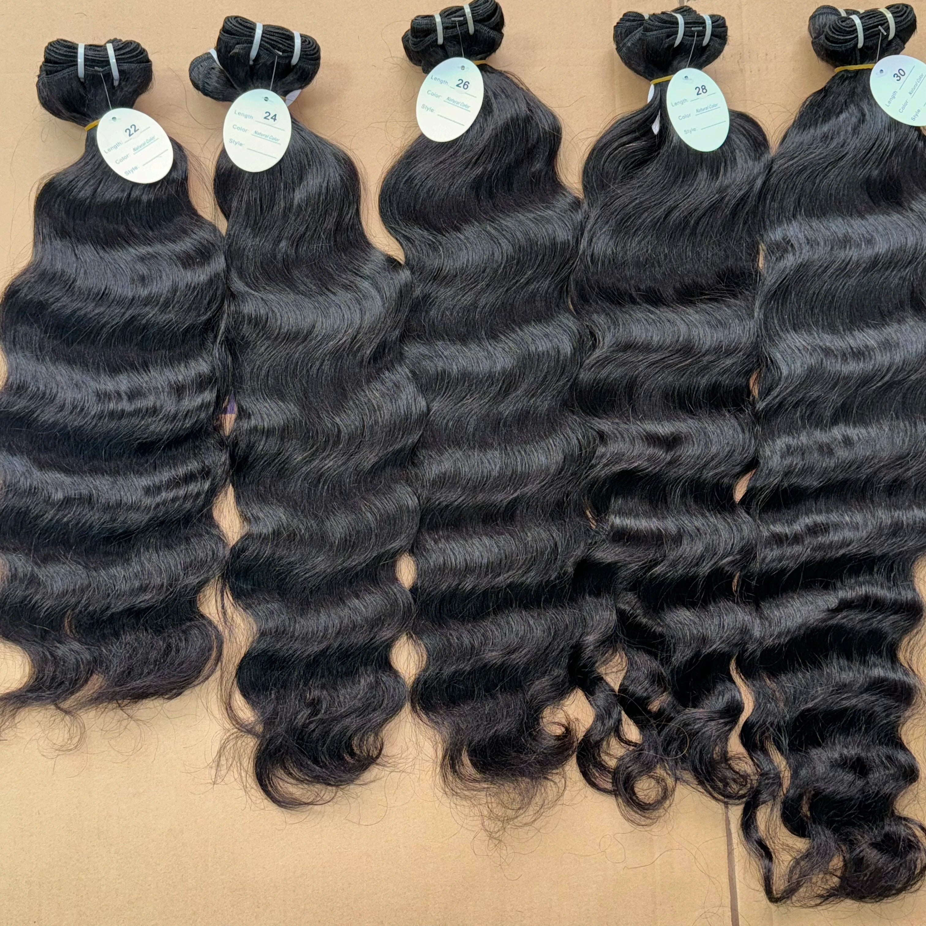 Wholesale Burmese Kinky Curly Human Hair Bundles Pixie Wavy Bundles Raw Indian Hair Vendor Natural Raw Straight Hair Bundles