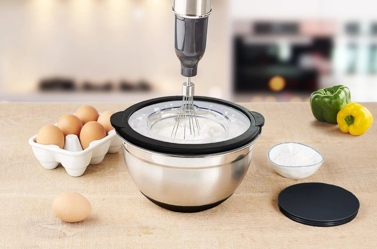 Hot Selling Stainless Steel Metal Round Bowls Kitchen Vegetable Salad Mixing Bowl