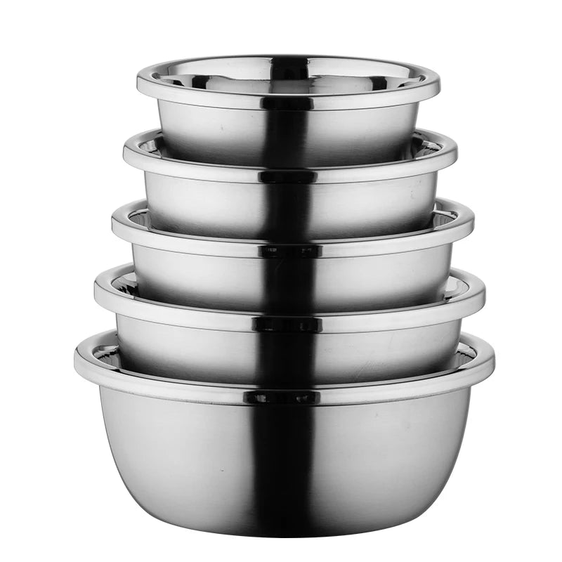 YongFa Mixing Bowl Set Stainless Steel Bowl Mixing for Kitchen for Sale
