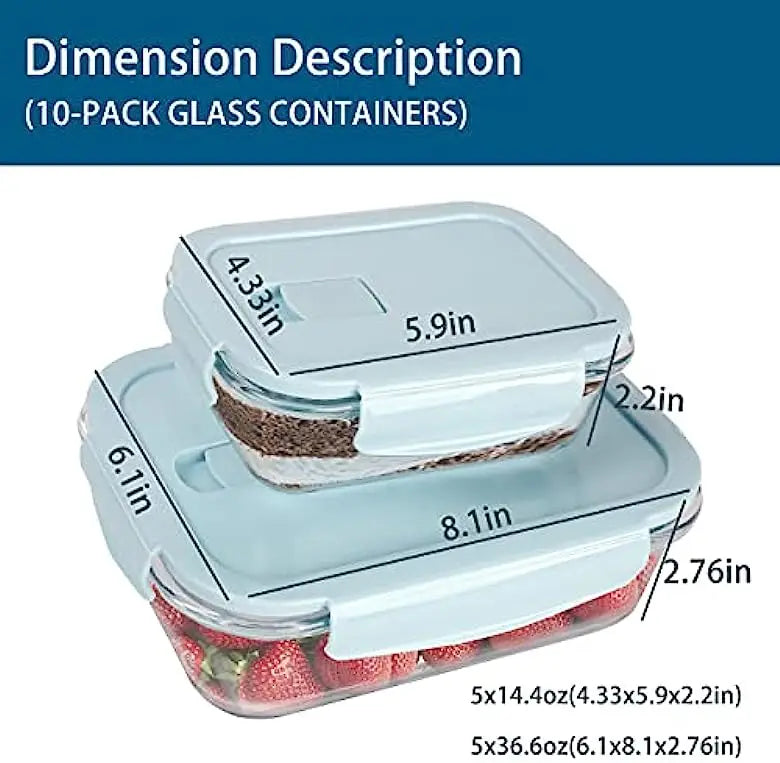 Cheapest Borosilicate Glass Food Container Storage Set Food Storage & Container Lunch Box
