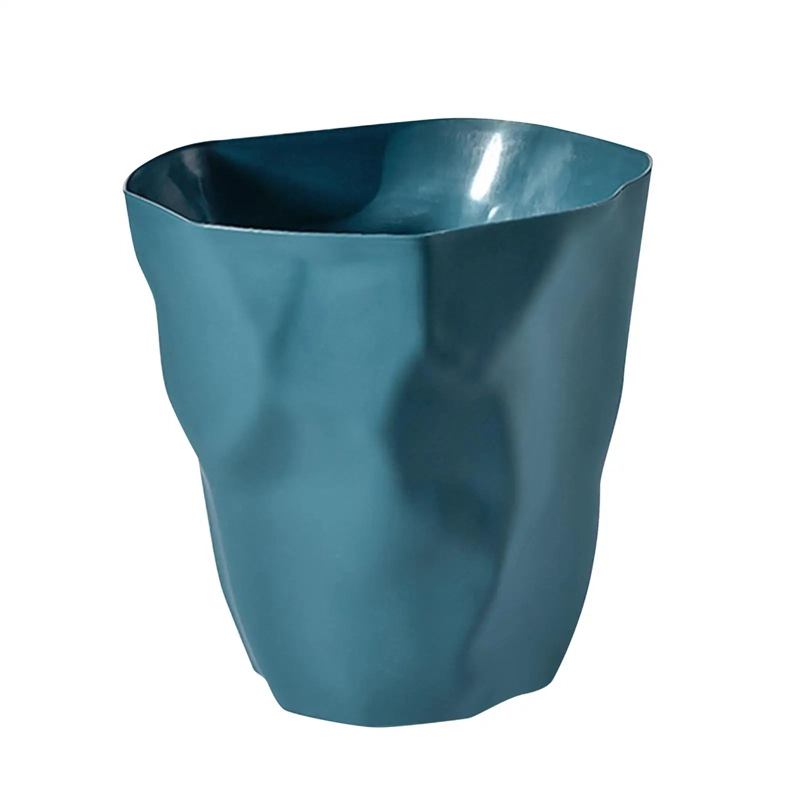 Trash Can Dust Bin Household without Lid Minimalist Wastebasket Garbage Bin for Laundry Kitchen Toilet Indoor Living Room