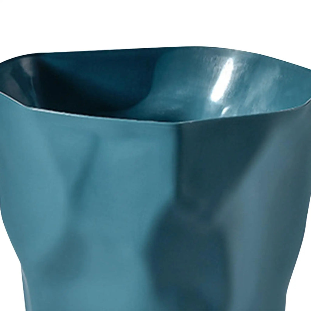 Trash Can Dust Bin Household without Lid Minimalist Wastebasket Garbage Bin for Laundry Kitchen Toilet Indoor Living Room