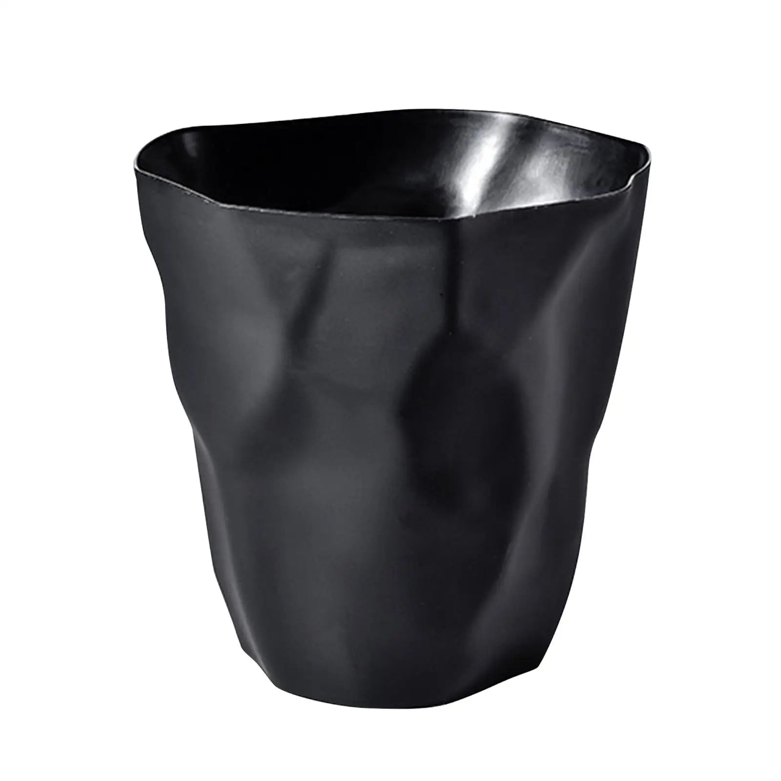 Trash Can Dust Bin Household without Lid Minimalist Wastebasket Garbage Bin for Laundry Kitchen Toilet Indoor Living Room