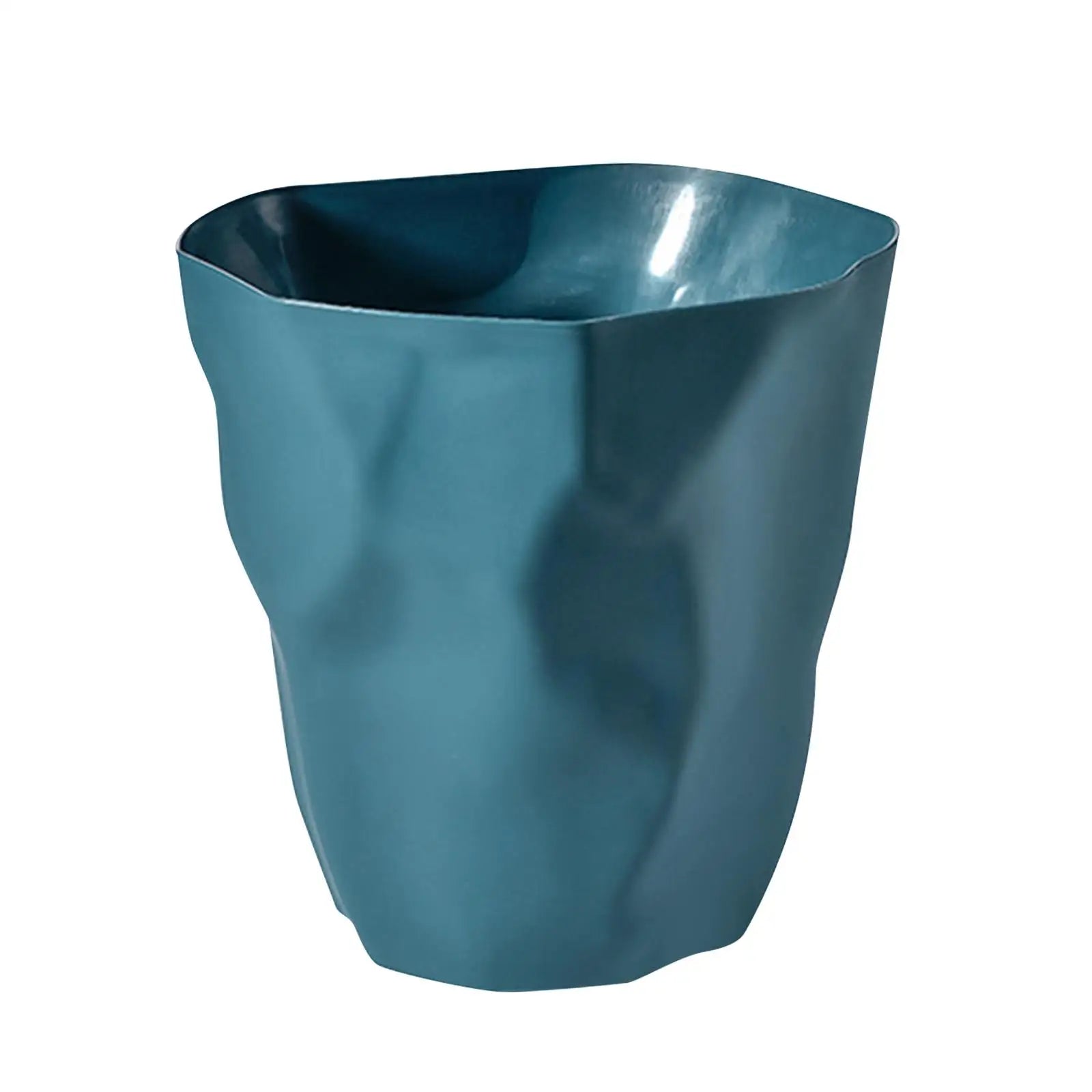 Trash Can Dust Bin Household without Lid Minimalist Wastebasket Garbage Bin for Laundry Kitchen Toilet Indoor Living Room