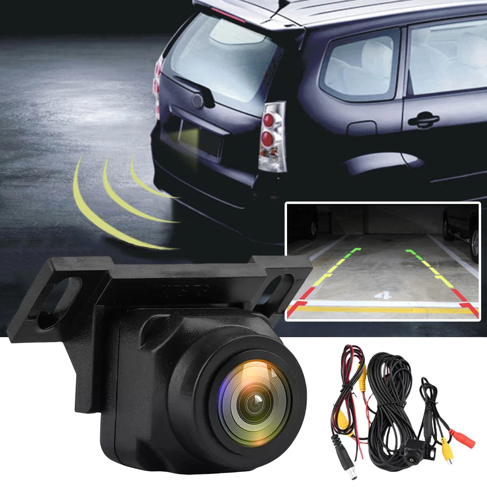 720P AHD Vehicle Rear View Reverse Camera 170 Degree Lens Night Vision Parking Assistance Camera CVBS Rear Camera HD Color Image