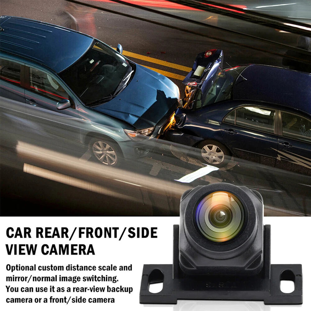 720P AHD Vehicle Rear View Reverse Camera 170 Degree Lens Night Vision Parking Assistance Camera CVBS Rear Camera HD Color Image