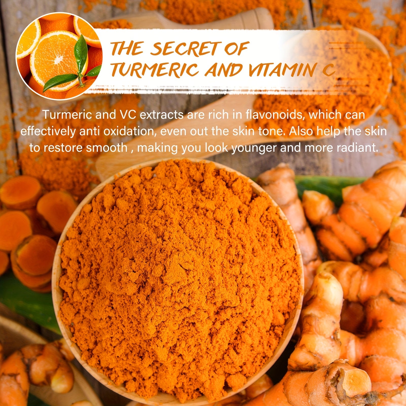 1pc, Turmeric Vitamin C Clay Mask, Deep Cleansing Face Mask, Skin Care Improve Blackheads Acne Dark Spots And Even Out Skin Tone Facial Mask, Control Oil And Refining Pores